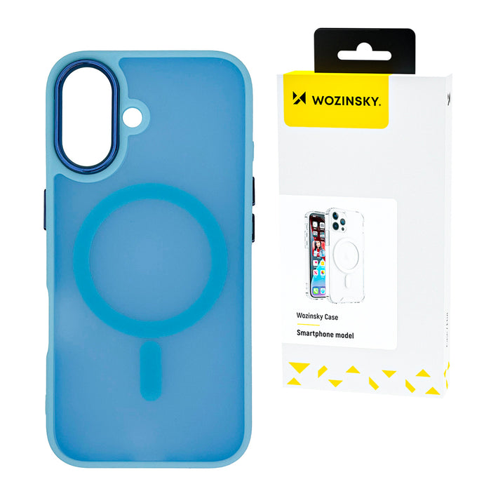 Wozinsky Fashion Case with MagSafe for Samsung Galaxy S24 FE - Blue