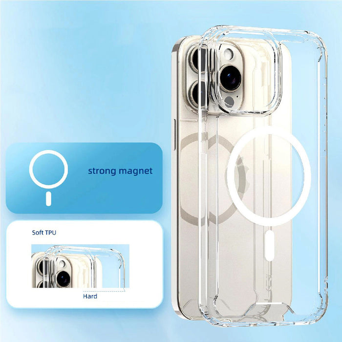 Wozinsky Clear Corner Case MagSafe for Samsung Galaxy S24 FE - Clear