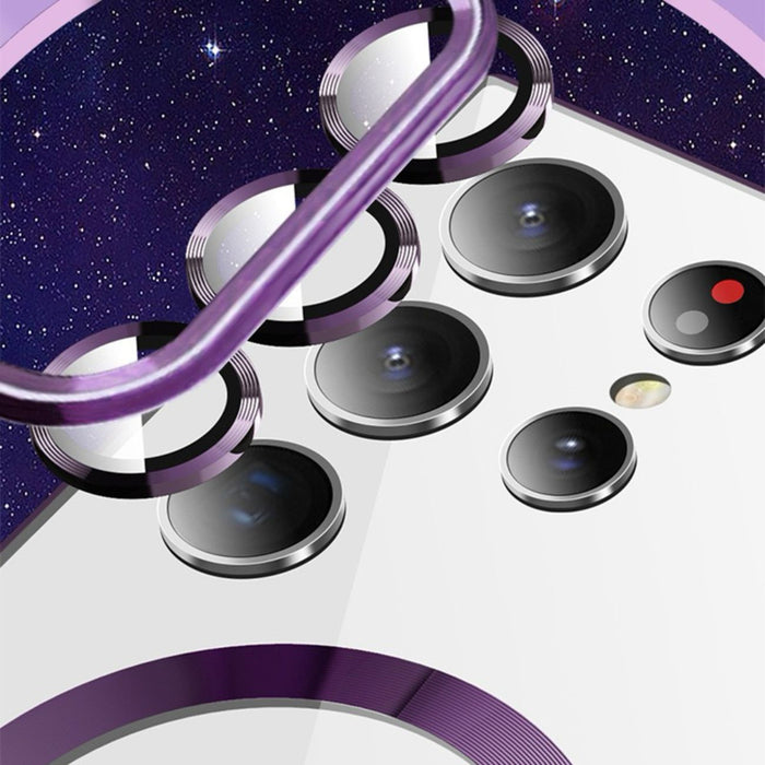 Wozinsky Electroplated Magsafe case for Samsung Galaxy S24 FE - black