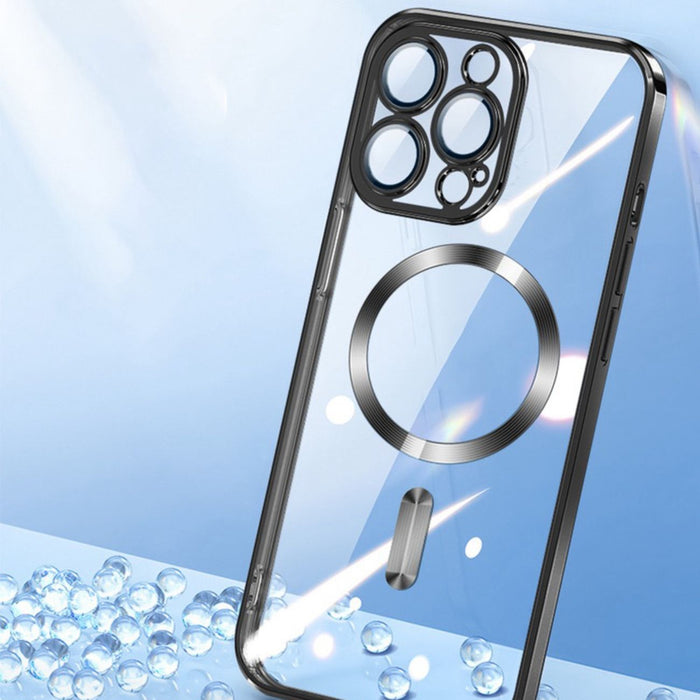 Wozinsky Electroplated Magsafe case for Samsung Galaxy S24 FE - blue