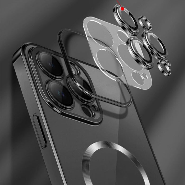 Wozinsky Electroplated Magsafe case for Samsung Galaxy S24 FE - gold