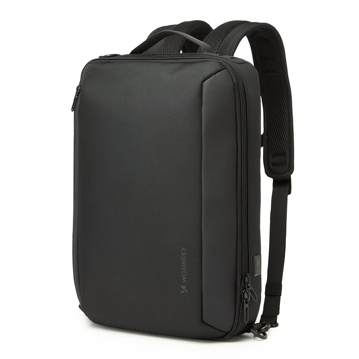 Wozinsky Premium 15.6'' Laptop Backpack/Bag with Strap - Black
