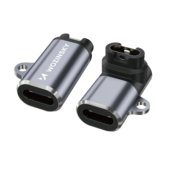 Wozinsky WAYGS1 USB-C Adapter for Garmin Smartwatch - Gray