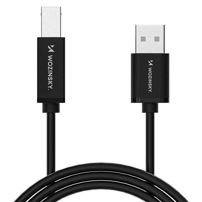 Wozinsky WKDDY4S USB-B - USB-A 480Mb/s Cable 1m - Black