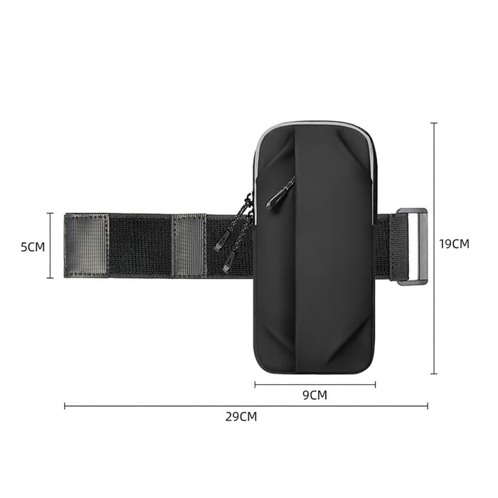 Wozinsky WSDB-B armband phone bag for running - black