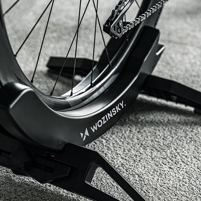 Wozinsky WSR-02 bicycle stand, stable, for bicycle wheels - black