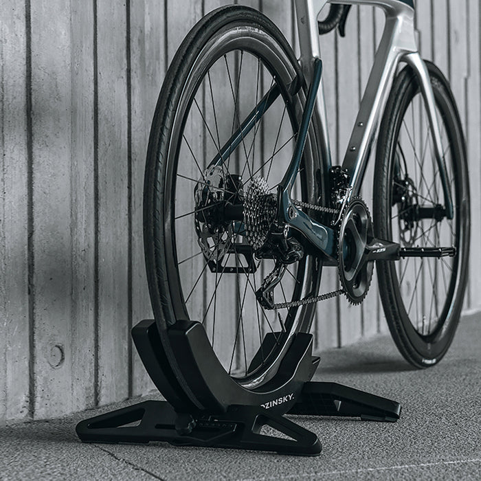 Wozinsky WSR-02 bicycle stand, stable, for bicycle wheels - black