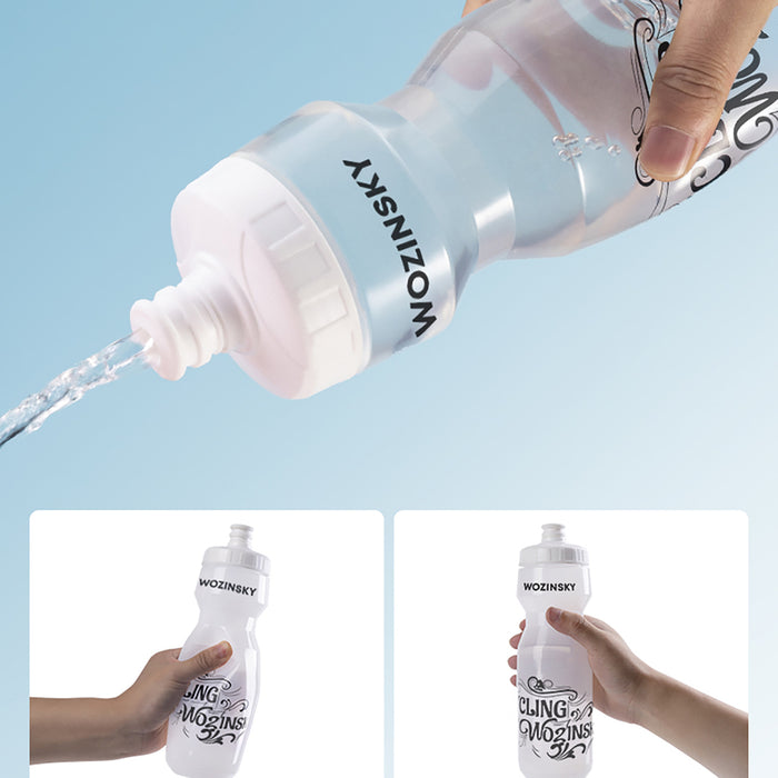 Wozinsky WBR-01T 750ml Bicycle Bottle - Transparent