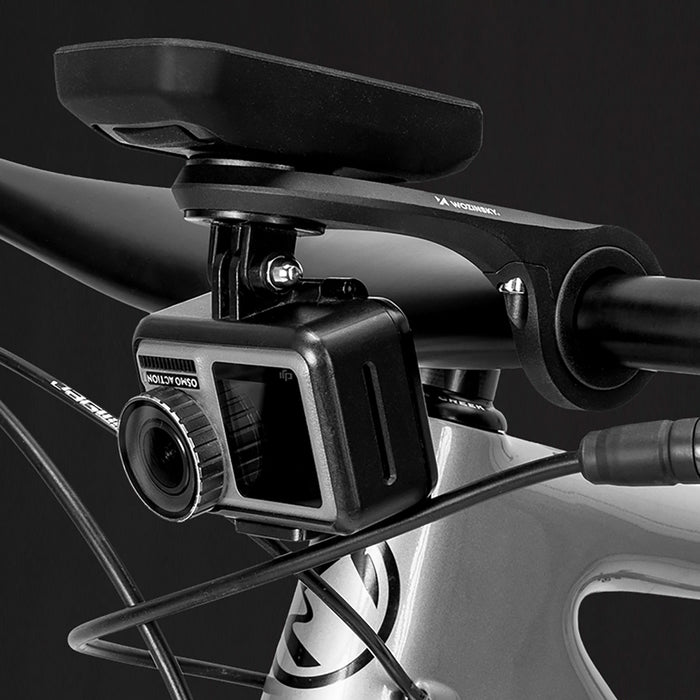 Wozinsky WUG-01B bike mount for Garmin computer, handlebar, camera, lamp - black