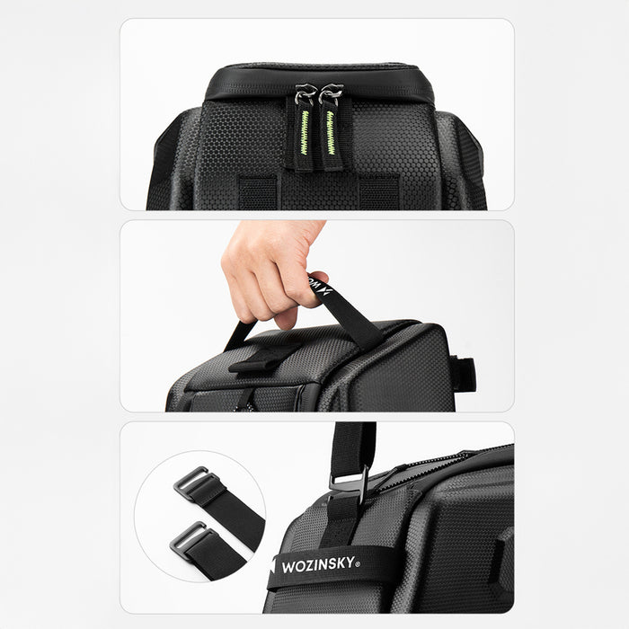 Wozinsky WSR-01B Bicycle Pannier for Trunk 9l - Black
