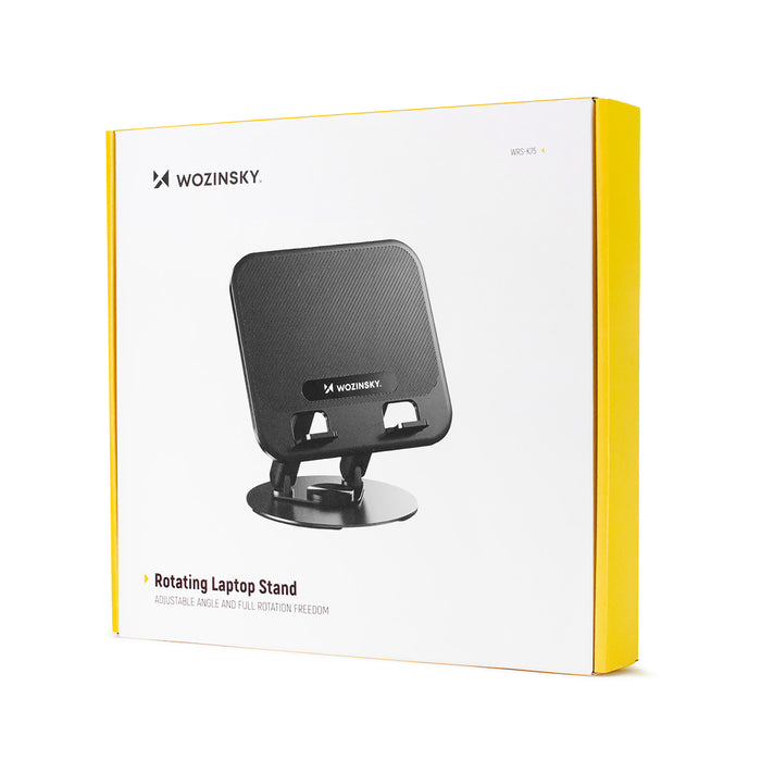 Wozinsky WRS-K75 swivel stand for laptop and tablet - black