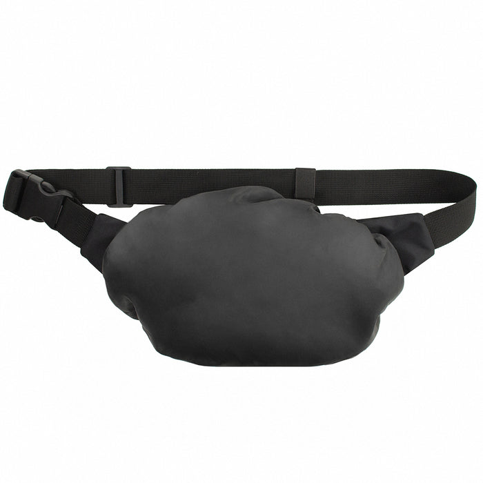 Wozinsky WSB-W1 unisex shoulder bag with adjustable strap, waterproof - black