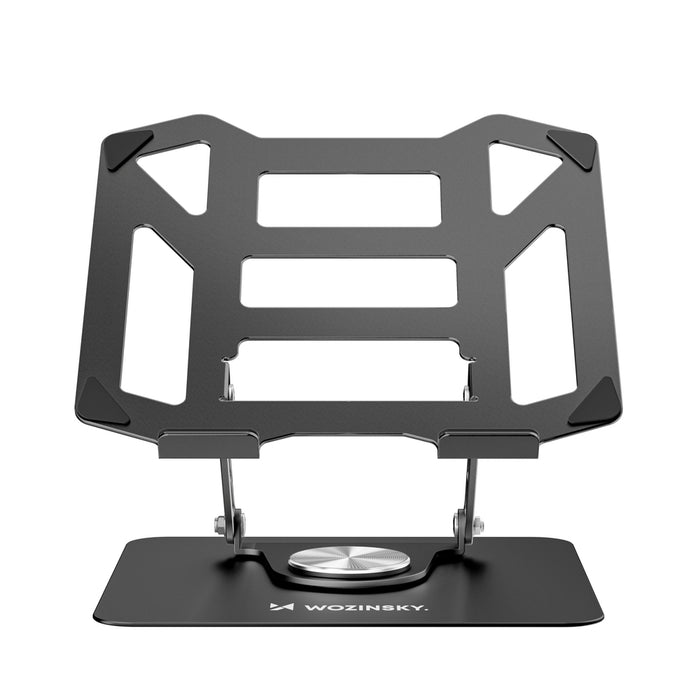 Wozinsky WDCX-X19-AB HardStand 360° Rotation Laptop and Tablet Stand - Black