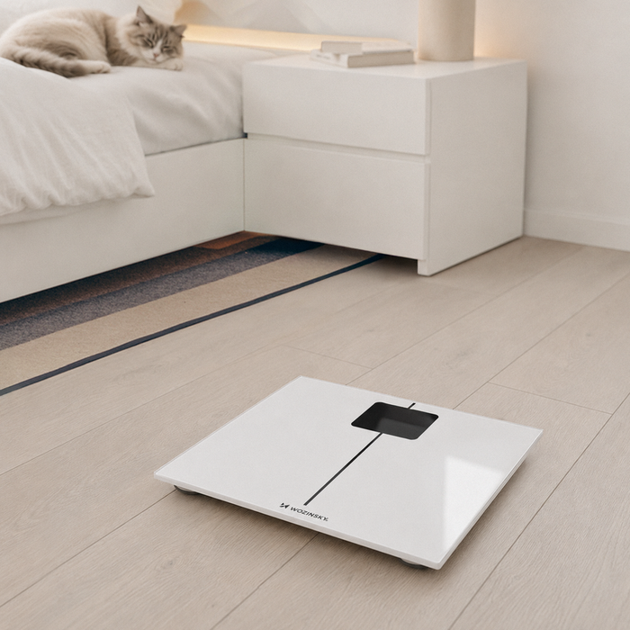 Wozinsky WIWL-180 Smart Bluetooth Bathroom Scale - White