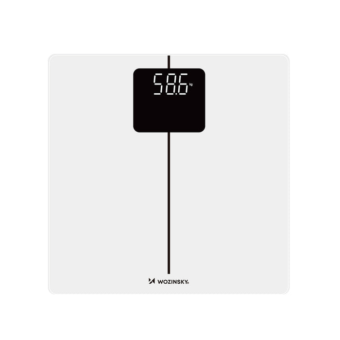 Wozinsky WIWL-180 Smart Bluetooth Bathroom Scale - White