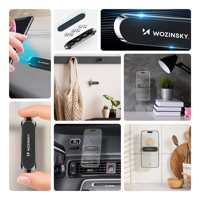 Wozinsky Magnetic Dashboard Mount Adhesive Black (WMH-01)