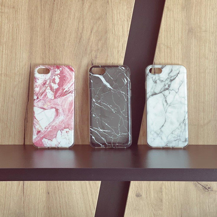 Wozinsky Marble TPU case cover for Xiaomi Mi 10 Lite white