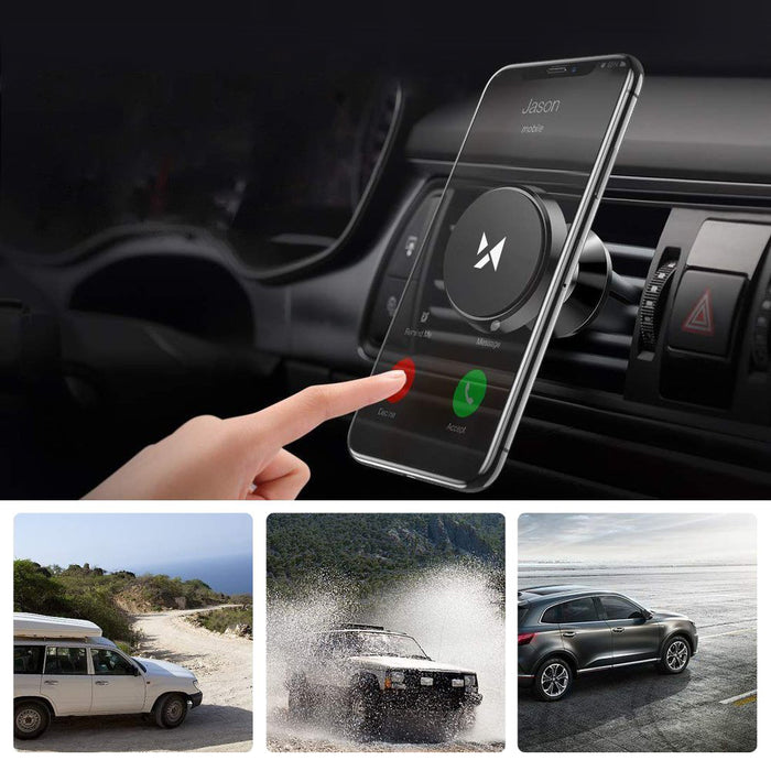 Wozinsky Magnetic Car Grille Holder Black (WMH-04)