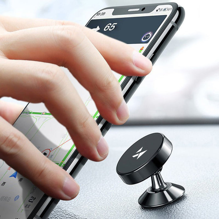 Wozinsky Magnetic Car Mount for Dashboard 360 Self-Adhesive Black (WMH-05)