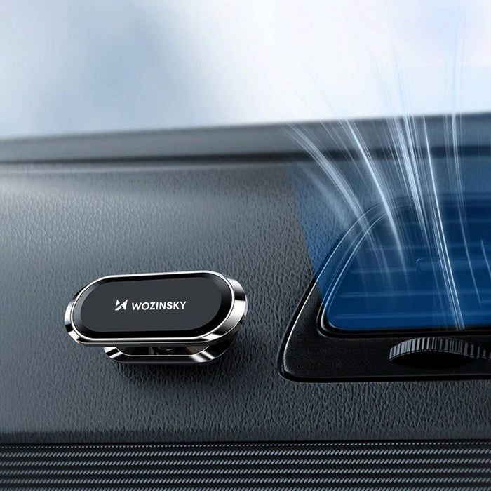 Wozinsky Self-Adhesive Magnetic Car Mount 360 for Dashboard Silver (WMH-06)