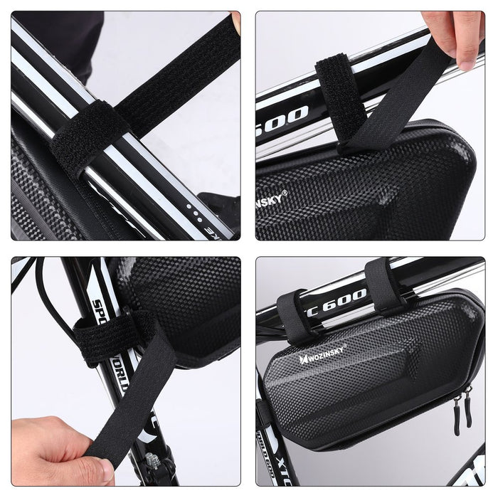 Wozinsky Bicycle Frame Bag 1.5L Black (WBB10BK)