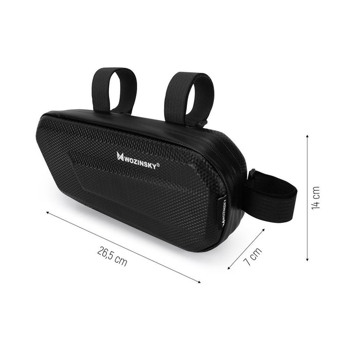 Wozinsky Bicycle Frame Bag 1.5L Black (WBB10BK)
