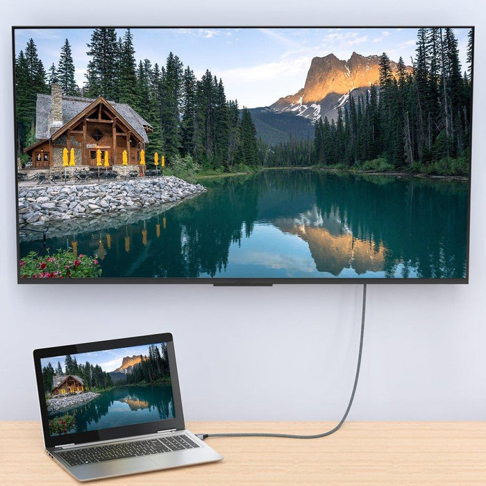 Wozinsky HDMI 2.1 Cable 8K 60 Hz 48 Gbps / 4K 120 Hz / 2K 144 Hz 1 m Silver (WHDMI-10)