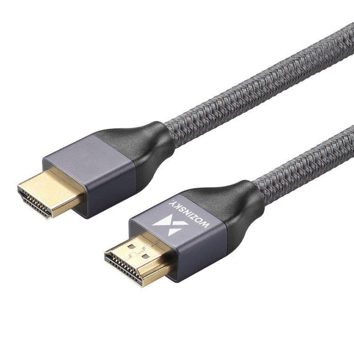 Wozinsky HDMI 2.1 Cable 8K 60 Hz 48 Gbps / 4K 120 Hz / 2K 144 Hz 5 m Silver (WHDMI-50)
