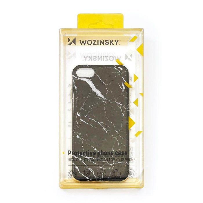 Wozinsky Marble TPU case cover for Samsung Galaxy A72 4G pink