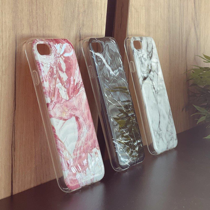 Wozinsky Marble TPU case cover for Xiaomi Redmi Note 10 Pro white