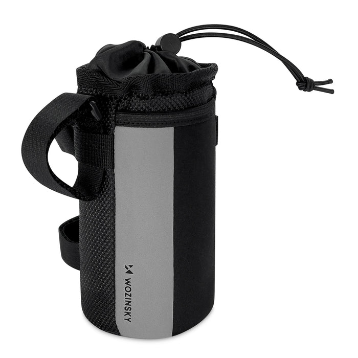 Wozinsky Thermal Bottle Bag for Bike or Scooter 1L Black (WBB29BK)
