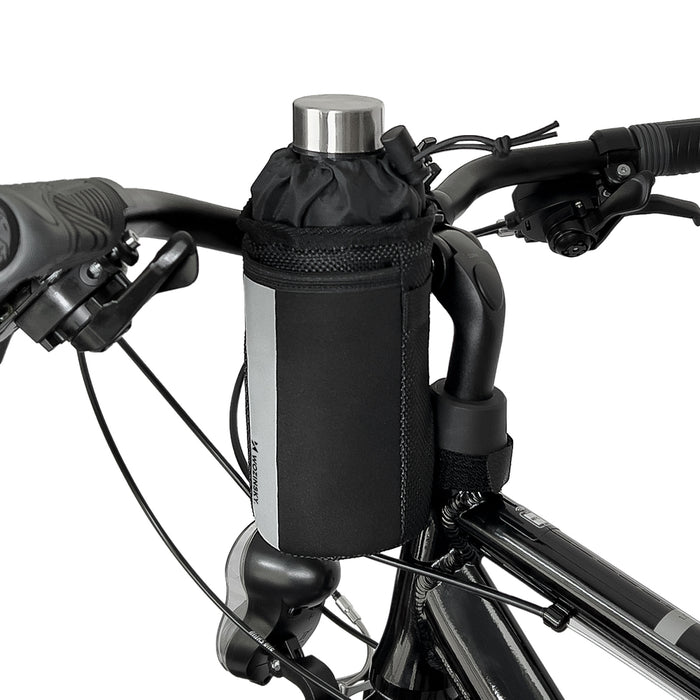 Wozinsky Thermal Bottle Bag for Bike or Scooter 1L Black (WBB29BK)