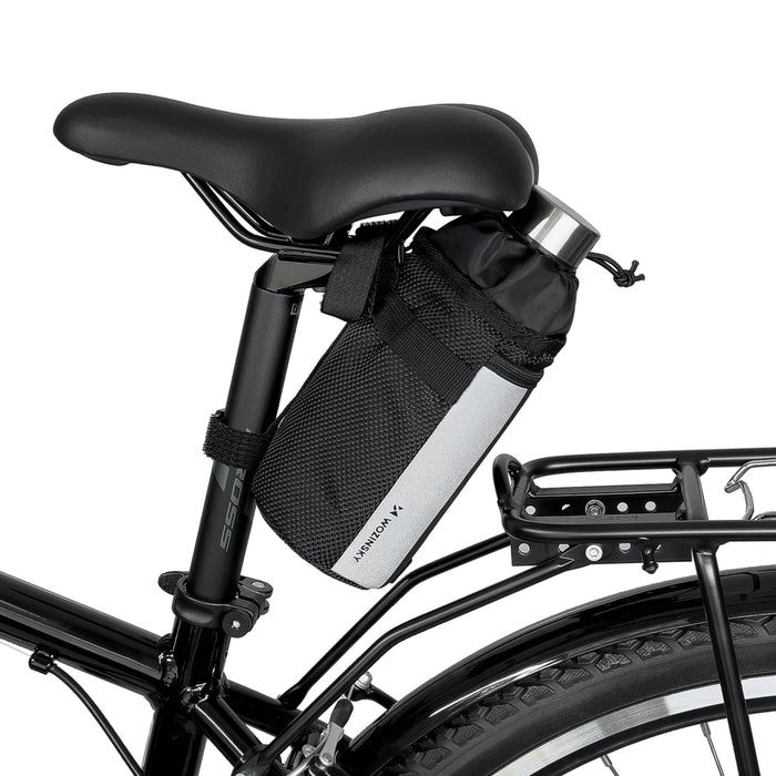 Wozinsky Thermal Bottle Bag for Bike or Scooter 1L Black (WBB29BK)