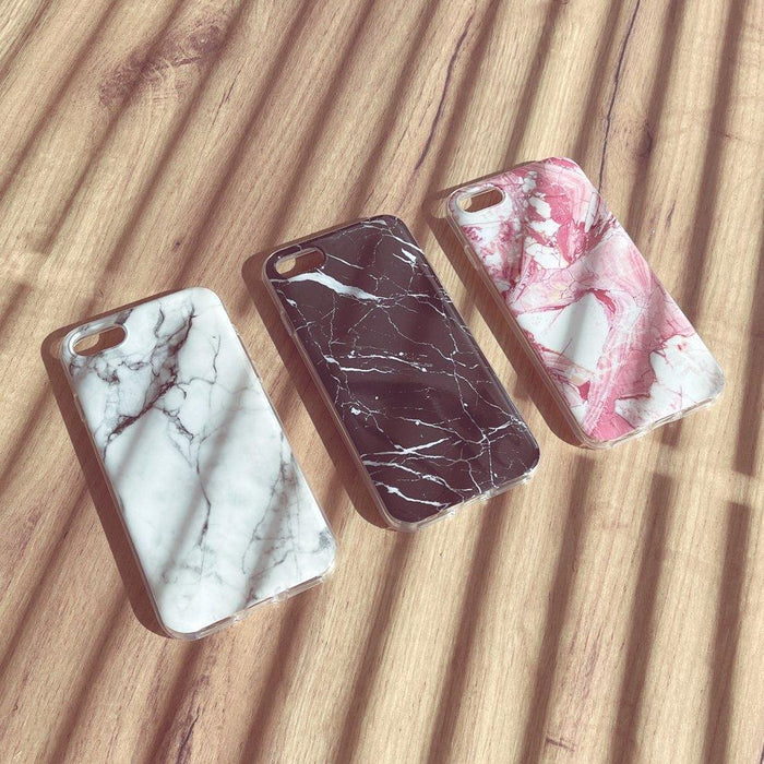 Wozinsky Marble TPU cover gel marble for Samsung Galaxy A03s (166.5) white