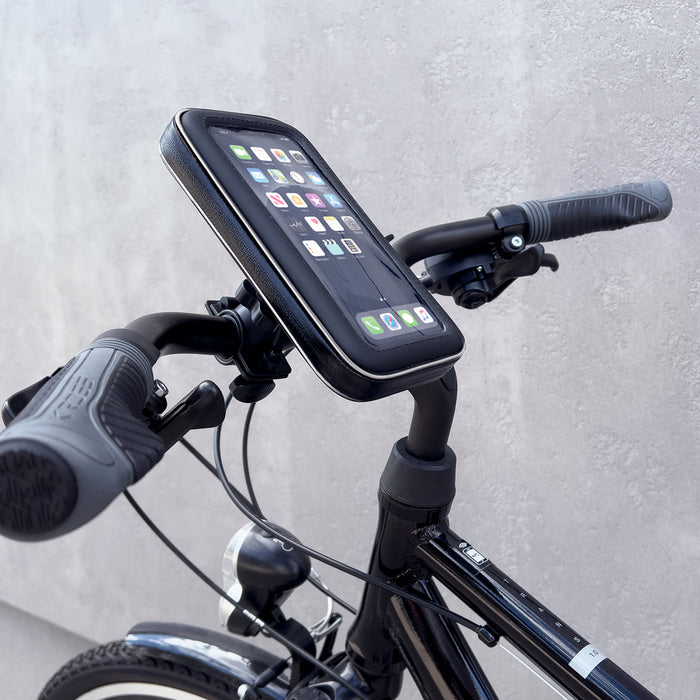 Wozinsky phone holder for bike, motorcycle, scooter black (WBHBK7)