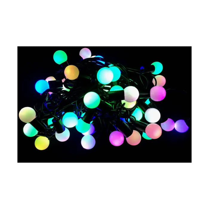 Wreath of LED Lights Decorative Lighting Multicolour (2,3 m) - Декорация и Осветление<<<Дом Градина<<<BigBuy&&&LED
