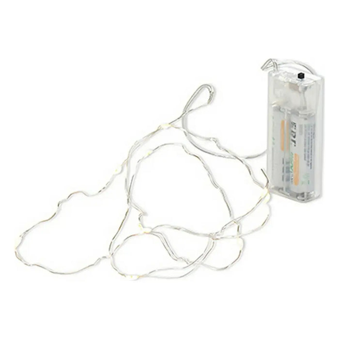 Wreath of LED Lights Gift Decor Transparent 90 cm 7,5 x 2,2 x 8,5 cm (12 Units) - Декорация и Осветление<<<Дом