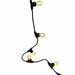 Wreath of LED Lights Lumisky Black Modern (1 Unit) - Декорация и Осветление<<<Дом Градина<<<BigBuy&&&LED