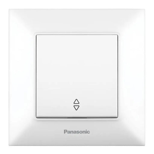 WRENCH DEVIATOR WHITE PANASONIC Arkedia Slim - Ключове и контакти<<<Електроматериали<<<Praktiker&&&Ключове и