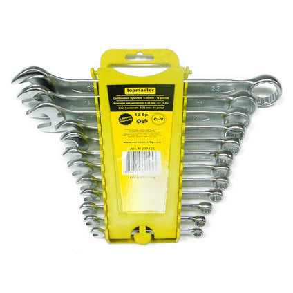 WRENCH SET 6-22 MM TOPMASTER KT12B - Гаечни ключове<<<Ръчни инструменти<<<Инструменти и железария<<<Praktiker&&&Гаечни