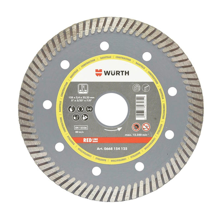 DIAMOND TURBO DISC Ф125MM WURTH