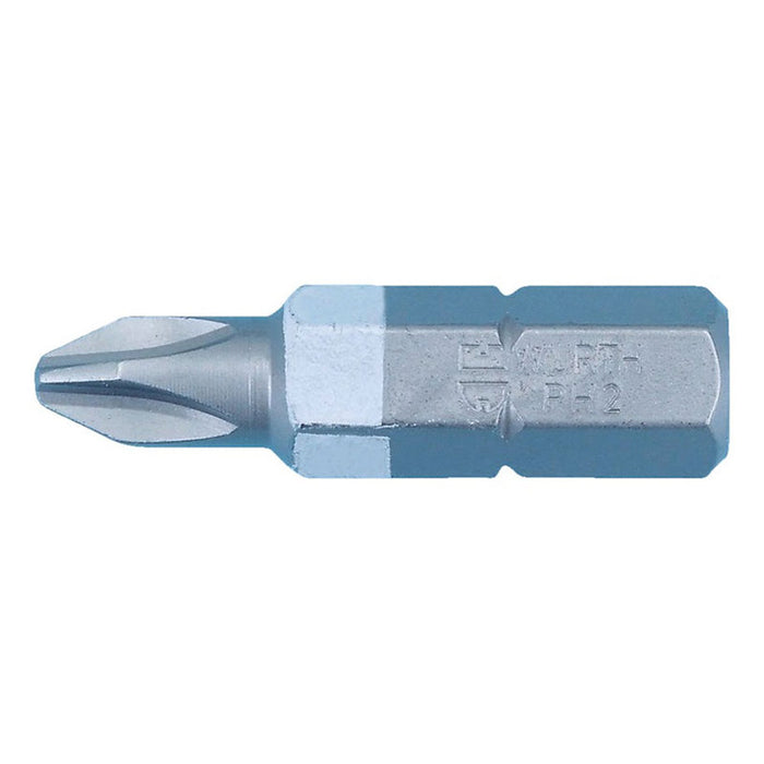BIT SET 2 PCS 25 MM WURTH PH2
