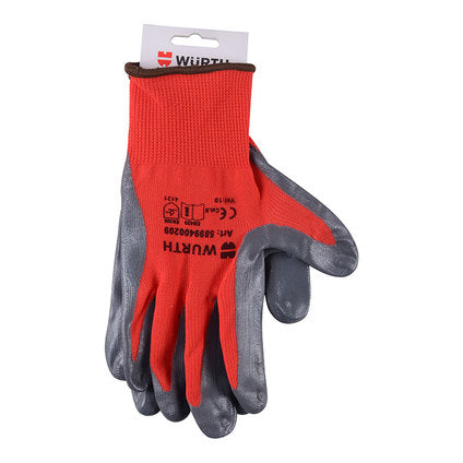 GLOVES SIZE: 10 WURTH Nitrile