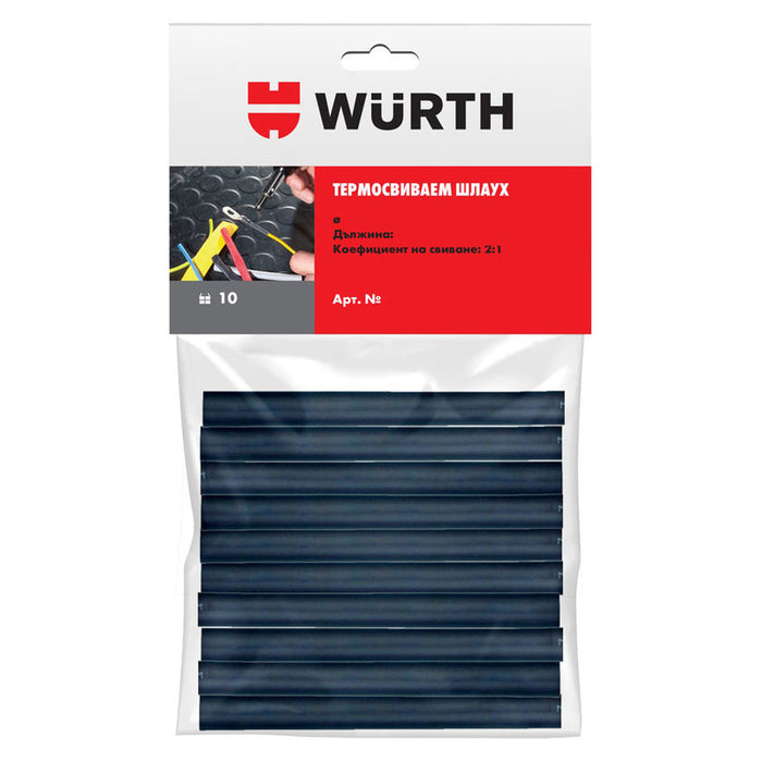 THERMO HOSE 10BRX10CM WURTH - 6.4mm