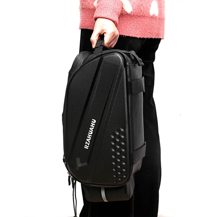 WYA36Y7S Bike Pannier Bag with Long Strap and Expandable Side Pockets - Black - Sport products<<<HurtelXML