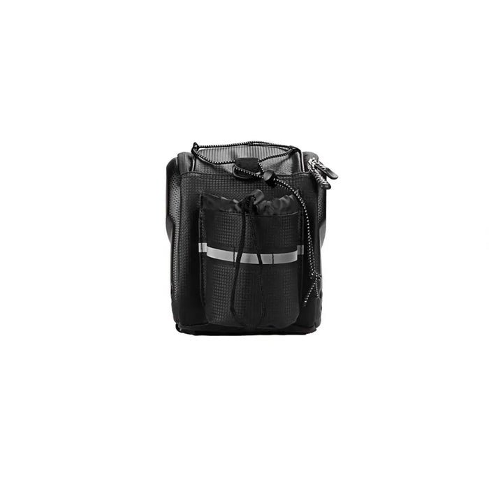 WYA36Y7S Bike Pannier Bag with Long Strap and Expandable Side Pockets - Black - Sport products<<<HurtelXML