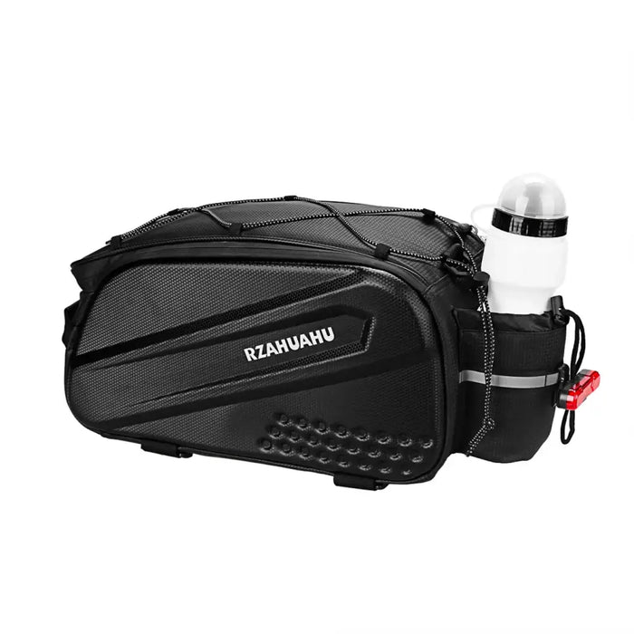 WYA36Y7S Bike Pannier Bag with Long Strap and Expandable Side Pockets - Black - Sport products<<<HurtelXML