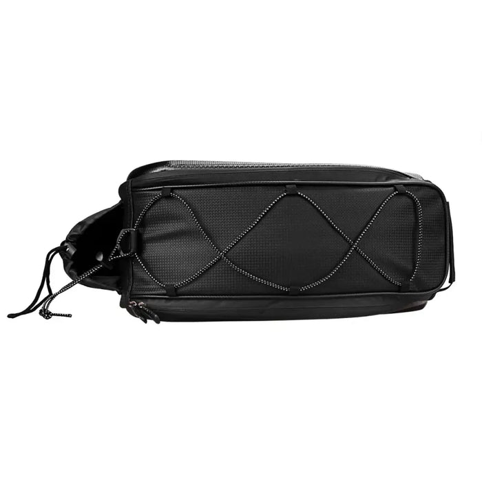 WYA36Y7S Bike Pannier Bag with Long Strap and Expandable Side Pockets - Black - Sport products<<<HurtelXML