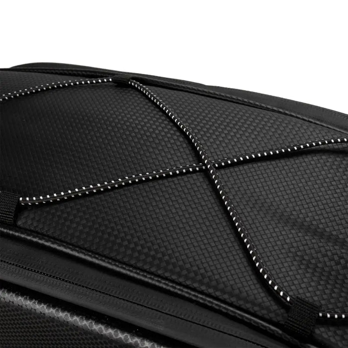 WYA36Y7S Bike Pannier Bag with Long Strap and Expandable Side Pockets - Black - Sport products<<<HurtelXML