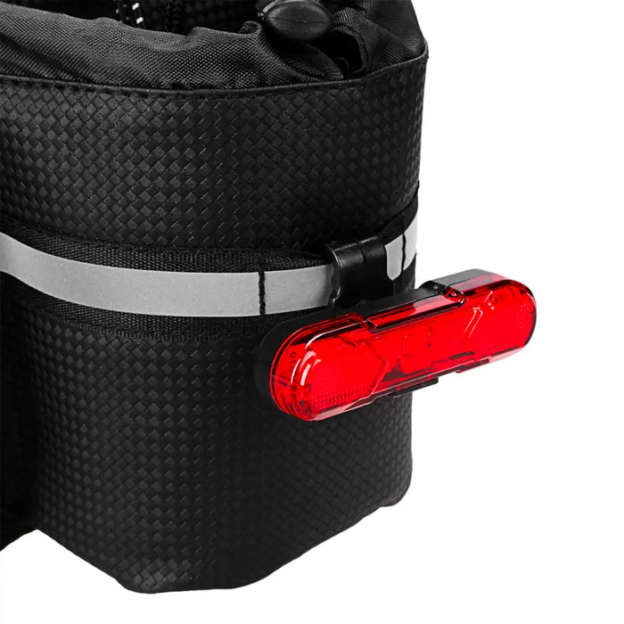 WYA36Y7S Bike Pannier Bag with Long Strap and Expandable Side Pockets - Black - Sport products<<<HurtelXML